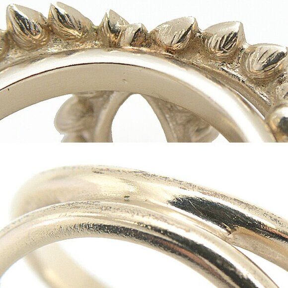 CHANEL Gold Logo Ring - Picture 8 of 10